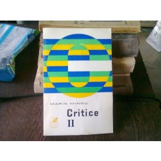CRITICE II - MARIN MINCU