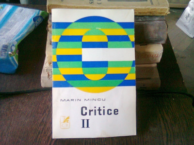 CRITICE II - MARIN MINCU foto