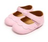 Pantofiori bebelus drool (culoare: roz, marime: 12-18 luni)