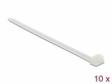 Set 10 buc bride L 500 x W 8.8 mm Alb, Delock 18990*