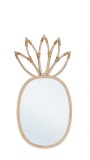 Cumpara ieftin Oglinda perete ratan natur Mozambico Ananas 26x1,5x54h