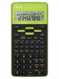 Calculator Stiintific, 10 Digits, 273 Functii, 161x80x15mm, Dual Power, Sharp El-531thbgr-negru/verd