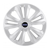 Cumpara ieftin Set 4 Capace Roti Autohelix MSA&reg;, potrivite jantelor de R16, pentru Volvo, model terra cromat