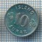 AX 223 MONEDA - ISLANDA - 10 AURAR -ANUL 1969 -STAREA CARE SE VEDE