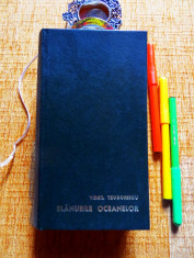 VIRGIL TEODORESCU - Blanurile oceanelor, DEDICATIE/AUTOGRAF pt. scriitorul MHS foto