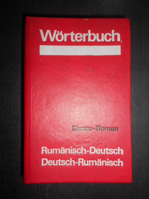 Maria Iliescu, Al. Roman - Dictionar Roman-German / German-Roman