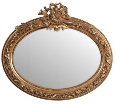 Oglinda ovala cu decoratiuni deosebite CAT973