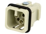 Conector HDC inserturi contact tată Han D PIN 8 7 PE