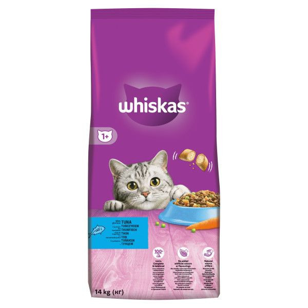 WHISKAS cu ton 14 kg