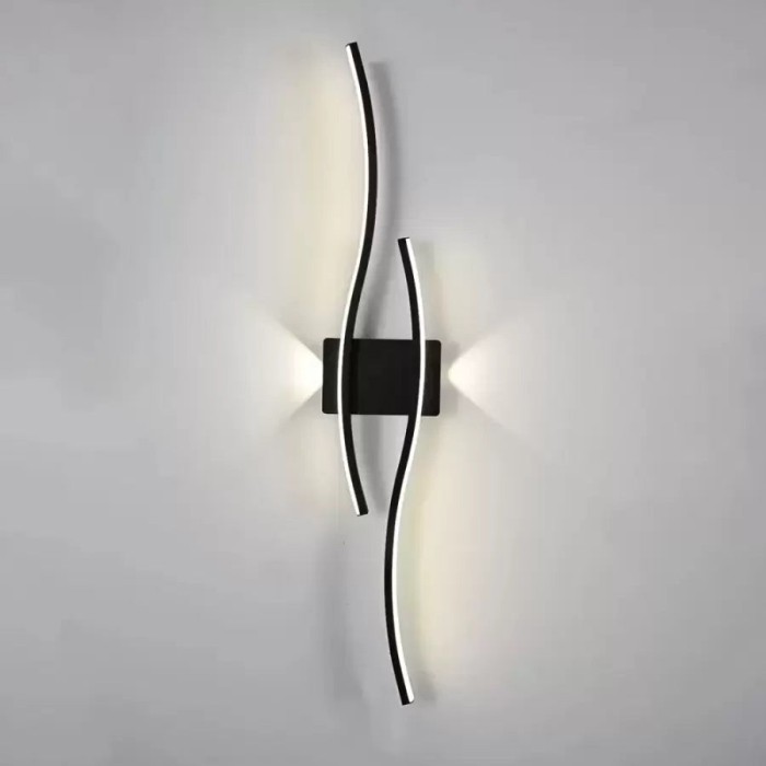 Aplica LED Osman 30W Negru ModernLight Concept