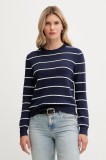 United Colors of Benetton pulover culoarea bleumarin, light, 104ME10EB