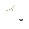Tub Antitangle Lineaeffe Curbat, 3buc/plic 7cm