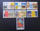Cuba 1970 Recoltarea Trestiei de Zahăr "Zafra de los 10 Millones" Serie Completa 7v Ștampilat Habana - A90