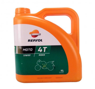 Ulei moto Repsol 15W50 Rider 4T 4 litri foto