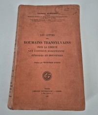 Carte veche George Moroianu Les Luttes des Roumains Transylvains pour la liberte
