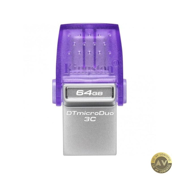 Memorie Externa USB-A 3.2 / USB-C Kingston microDuo 3C 64Gb DTDUO3CG3/64GB