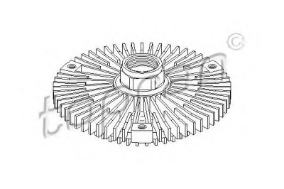 Vascocuplaj / Cupla ventilator radiator MERCEDES M-CLASS (W163) (1998 - 2005) TOPRAN 401 187 foto