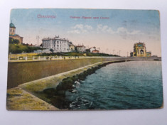 Constanta -Vedere spre Cazino-1923-circulata foto