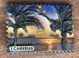 D4 - Magnet frigider - tematica turism - Insulele Canare 1