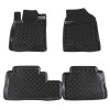 Covorase Cauciuc Tip Tavita Opel Antara 2006-2017 + Protectie Tunel Spate, Negre, ALM