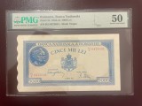 Romania 5000 lei 22 august 1944 pick 55 grad 50 pmg