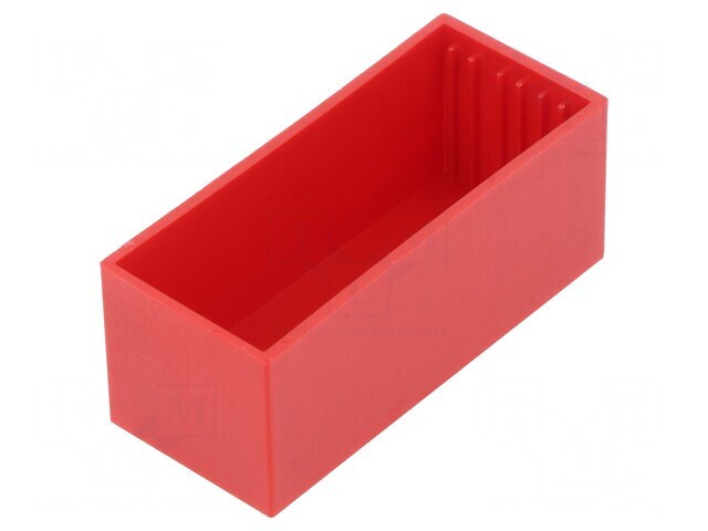 Carcasă roșie 22x52x21mm pentru turnare
