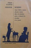 SCRIERI DESPRE LIMBA SI POEZIE, FILOSOFIA ISTORIEI, IDEEA DE UMANITATE, GENIU SI EDUCATIE, PRECEDATE DE UN -334932