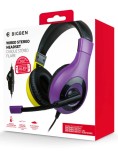 Casti Bigben Interactive Stereo V1 Purple &amp; Yellow - Nintendo Switch NSW