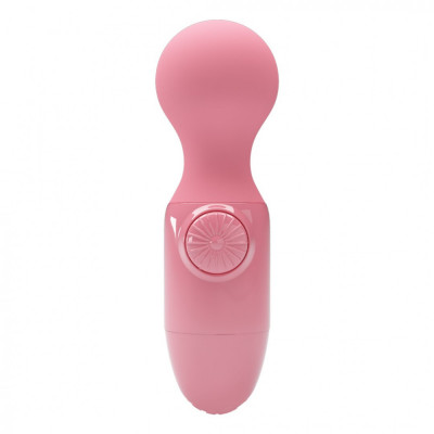 Vibrator Wand Multispeed Mini Stick, Roz foto