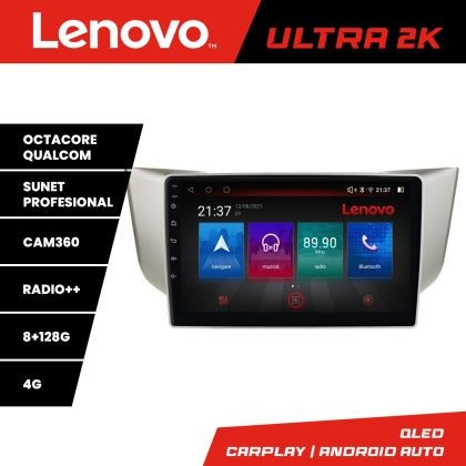 Navigatie Lexus RX 2003-2009 M- rx-03 Octa Core Android Radio Bluetooth GPS WIFI/4G DSP 2K 8+128GB 360 Toslink CarStore Technology