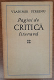 Pagini de critică literară, Vladimir Streinu, vol. 4