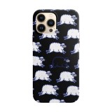 Husa compatibila cu Apple iPhone 13 Mini model Black sheep, Silicon, TPU, Viceversa, Transparent, Carcasa