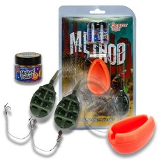 Set Monturi Benzar Method Feeder Matrita Si Pelete Nr.10 7.65kg 40g