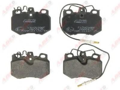 Set placute frana,frana disc PEUGEOT 306 Hatchback (7A, 7C, N3, N5) (1993 - 2003) ABE C1P003ABE foto