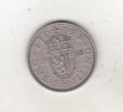 bnk mnd Marea Britanie Scotia 1 shilling 1958 foto