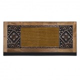 Covor antiderapant BH NT004 Boho, exterior, interior - maro, 40x85 cm