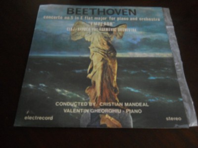 Beethoven-Concerto No. 5 In E Flat Major For Piano And Orchestra &amp;quot;Emperor Vinil foto