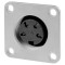 Conector M16 Soclu Mamă 4 pini 5A