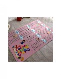 Covor Copii Roz Tabla Inmultirii 120x180 cm, Home, Educativ, Camera Copilului