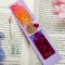 Semn de carte curcubeu handmade din ra?ina