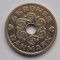 5 KRONER 1990 DANEMARCA