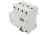 &Icirc;ntrerupător diferențial Siemens 63A 30mA 3 poli IP20 cod 5SV3346-6