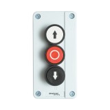 Carcasa comanda 3 butoane cu revenire 1NO+1NC+1NO XAL-B324 Breckner Germany