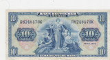 GERMANIA Bdl Bank Deutscher Lander 10 MARK MARCI 1949 VF