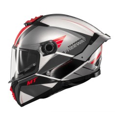 Casca integrala MT Thunder 4 SV Freeway A5 gri lucios (ochelari soare integrati) &ndash; tip viziera: MT-V-28B L (59/60cm)