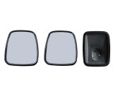 Cumpara ieftin Set 2 bucati Oglinda laterala exterioara universala cu unghi larg 220 x 175 mm pentru camioane, autobuze, utilaje de constructii si agricole, excavato