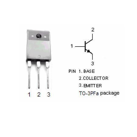Tranzistor npn comutatie10a45w izolatbu2520af