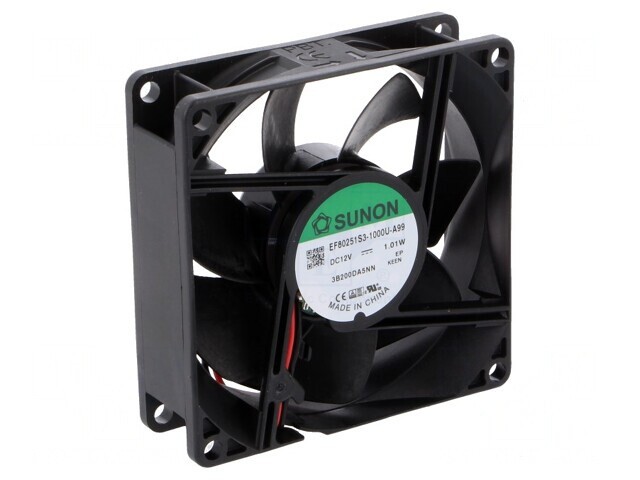 Ventilator axial DC 12V 80x80x25mm