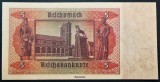 Reproducere Bancnota istorica 5 MARCI - GERMANIA NAZISTA, anul 1939 * cod 03