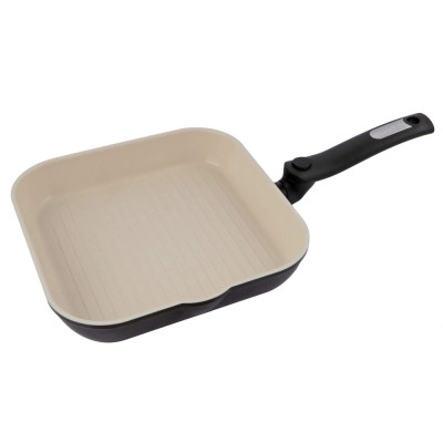 Tigaie grill Moneta, Non-Stick, 24 x 24 cm, Gri foto